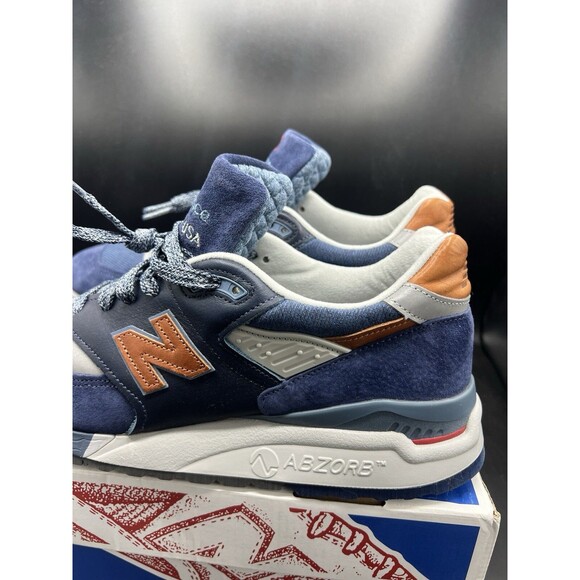 New Balance 998 \'Distinct Retro Ski\' Men’s Size 9.5 (M998DSNG) VNDS OG ALL CLEAN main image 4